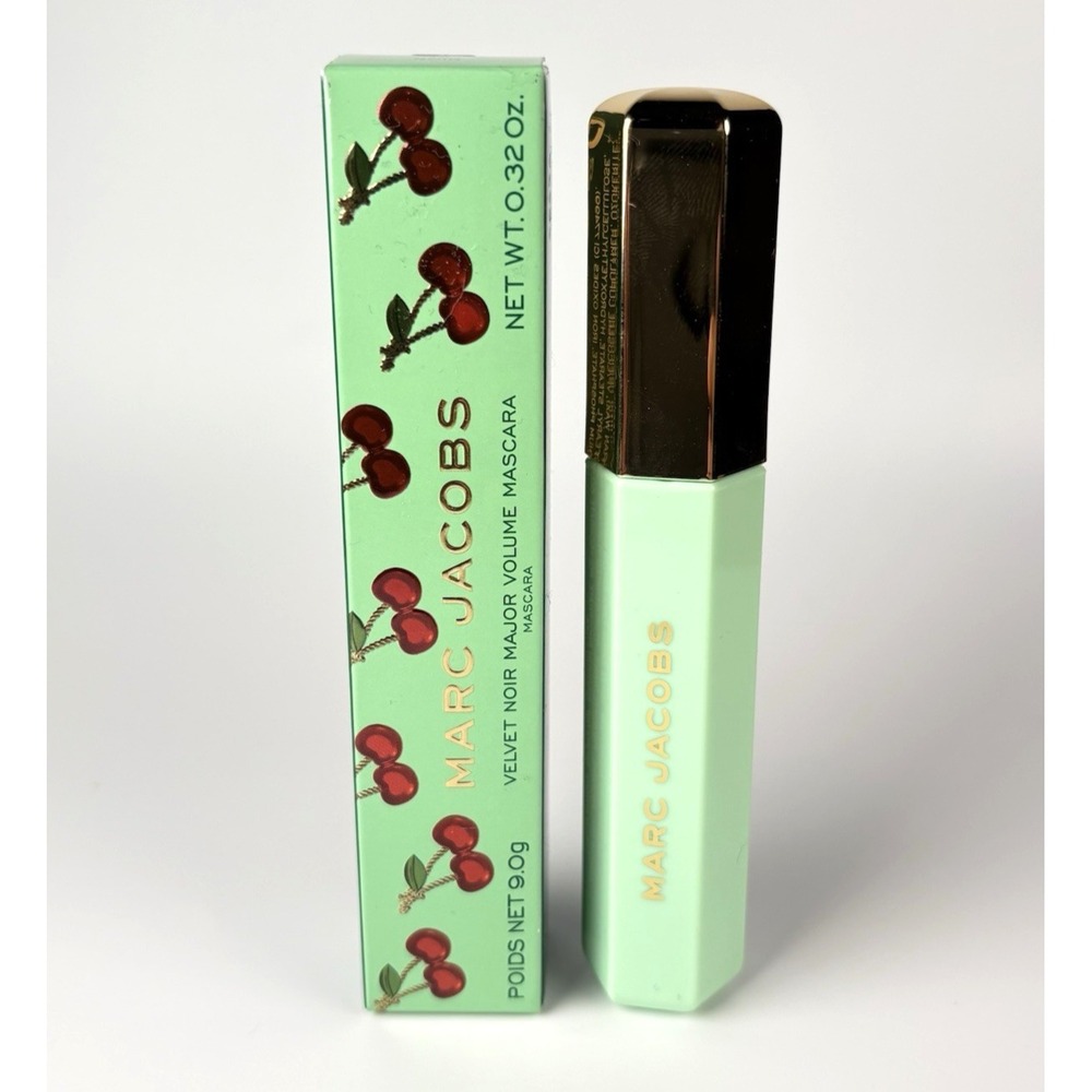 Marc Jacobs Velvet Noir Major Volume Lash Mascara 10 NOIR Limited Edition Cherry